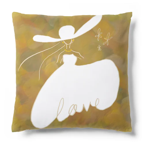 Lady of art Cushion