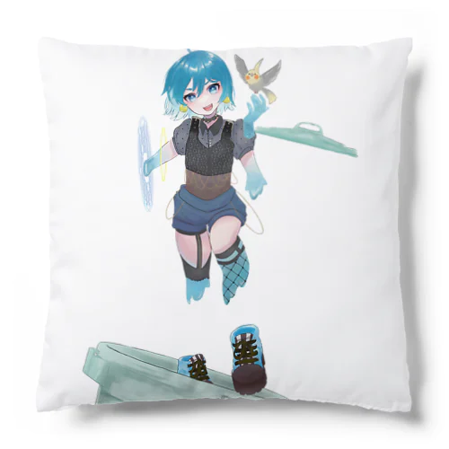 有馬千草ママ冷音ちゃん（右手異空間B） Cushion