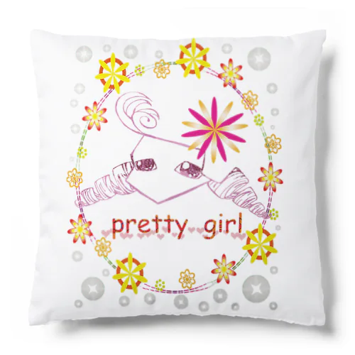 pretty girl Cushion