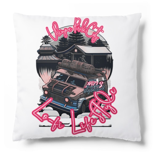 【Lo-fi Life Style】ダメな自分も愛される都市『浮世絵パンクシティ』lofiのリズムで自分らしい生き方を Cushion