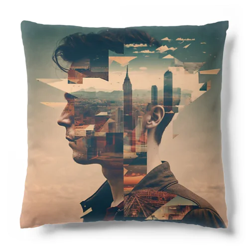 MEMOTHES Degital Collage Cushion