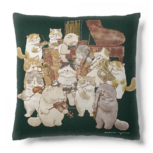 猫の音楽隊 Cushion
