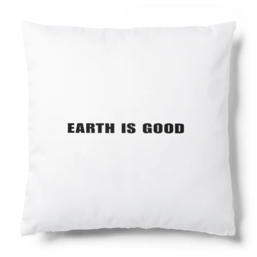 EARTH IS GOOD　クッション  ホワイト Cushion