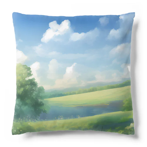 Invigorating Sky Cushion