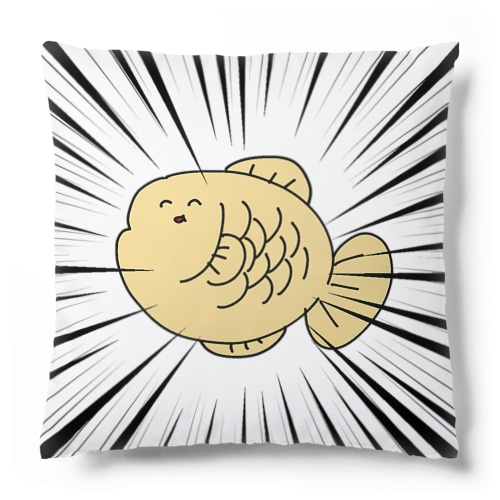戦け！鯛焼きさん～粉もんの覇気～ Cushion