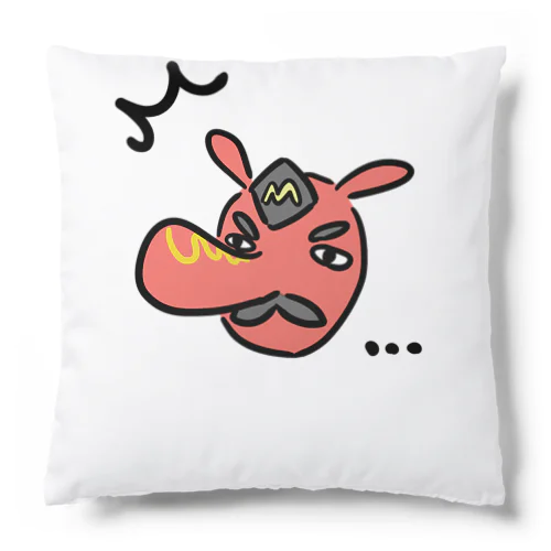 ますたーど天狗面 Cushion