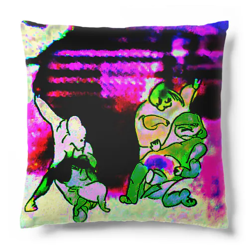 泥試合ダンスバトル Cushion