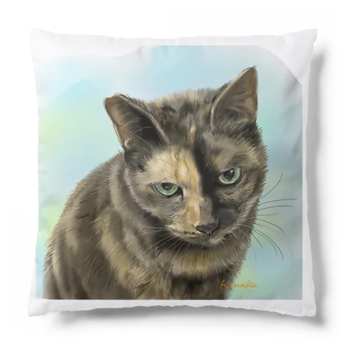 サビ猫のオペラ座ちゃん Cushion