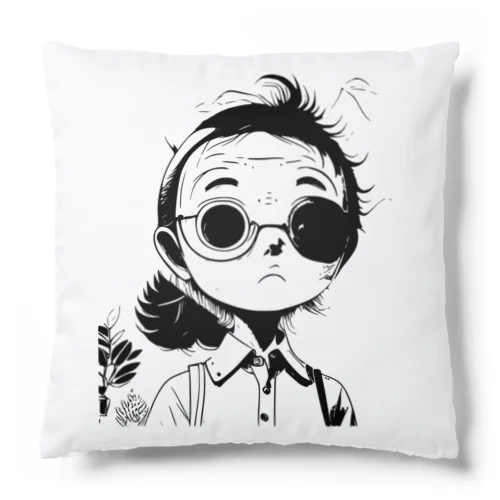 ダンディーおじさん　丸さん Cushion