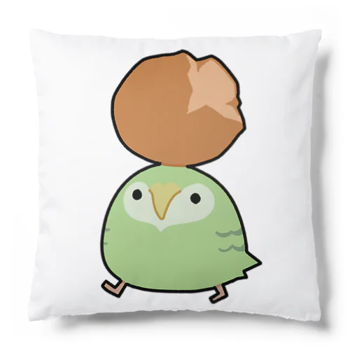 サーターアンダギーをゲットしてご満悦のカカポ Cushion