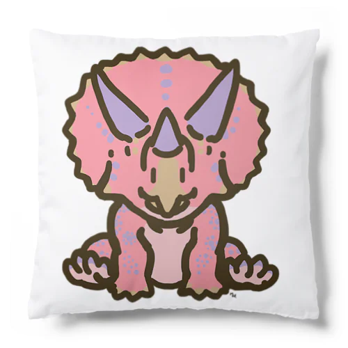 ホリドゥスちゃん（ゆるトリケラトプス ） Cushion