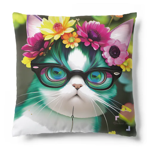 Connect Art 002 Cat Cushion