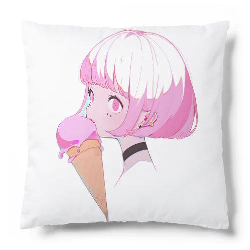 暑い夏はアイスだ012 Cushion