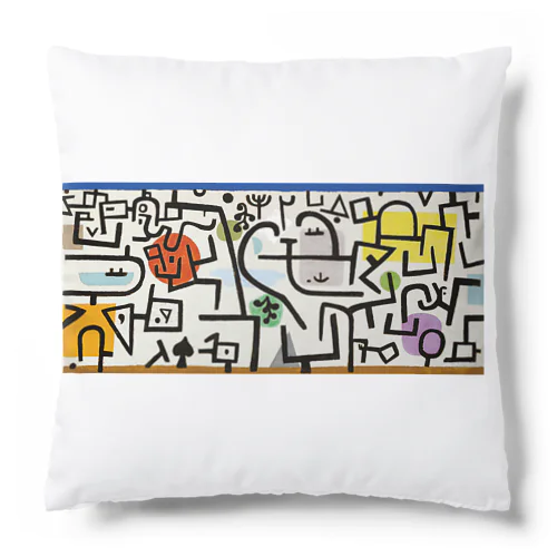 パウル・クレー「リッチ・ポート」 Cushion