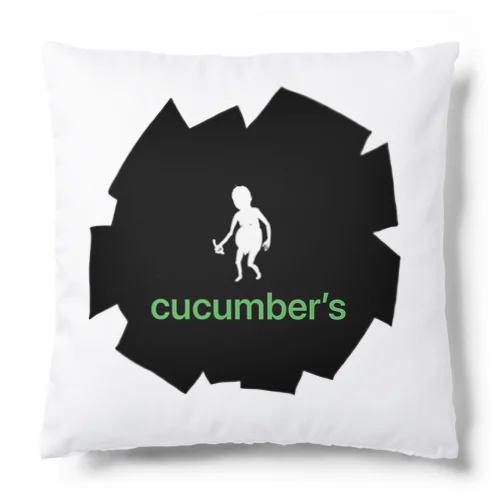 ストリート系お洒落きゅうり宇宙人cucumbers クッション