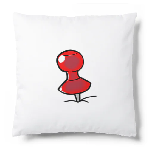 Pins！(red) Cushion