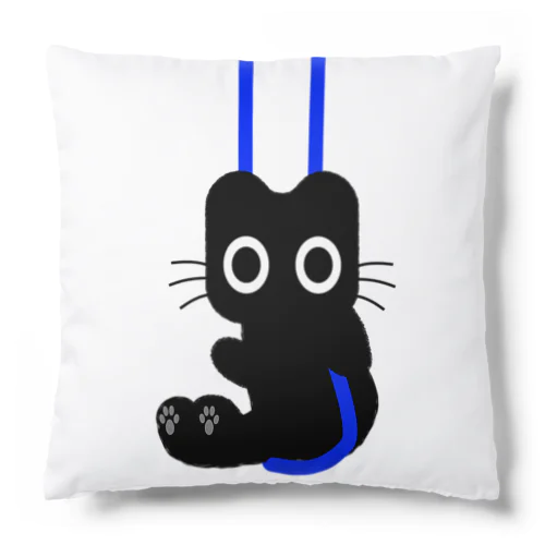 くろねこクロル（ブランコ） Cushion