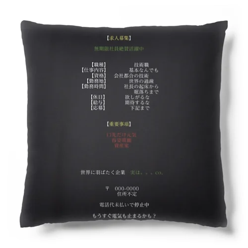 実は。。。co.グッズ⓷ Cushion