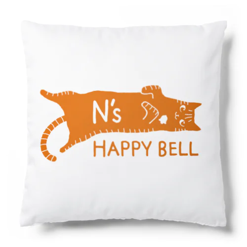 N's HAPPY BELL（ロゴ） Cushion