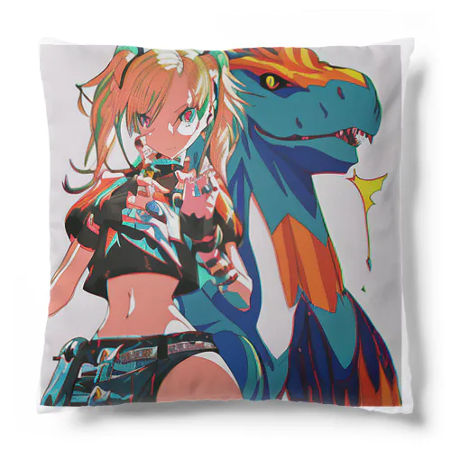 richly color girl 001 Cushion