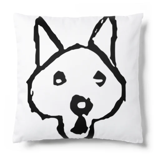 びっくりした犬 Cushion