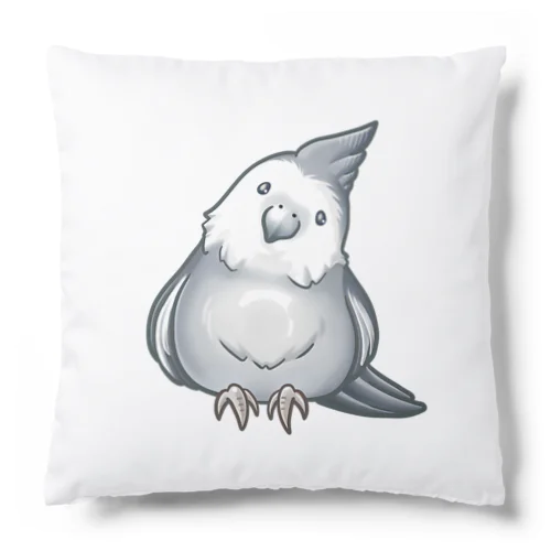 オカメインコ（ホワイトフェイス） Cushion