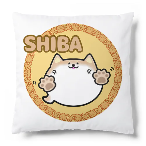 吹き出し柴犬くん001 Cushion