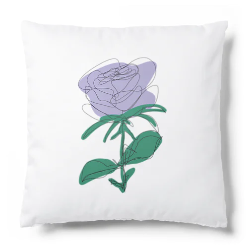 my ROSE パープル Cushion