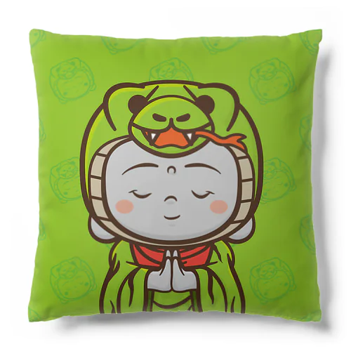 着ぐるみ 巳地蔵　ｰどアップｰ Cushion