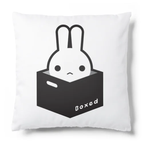 【Boxed * Rabbit】白Ver クッション