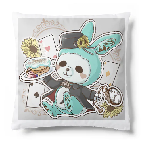 チョコミンパンうさ Cushion