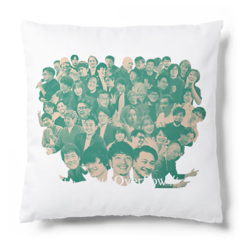 overflow 6th Anniversary (Green) Cushion