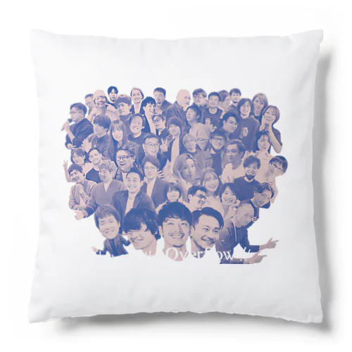 overflow 6th Anniversary (Navy) Cushion