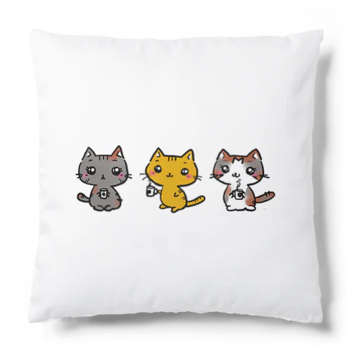 CREMAのスリーニャンズ Cushion