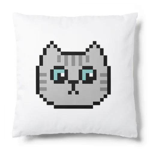 ドット絵のねこ（サバトラ） Cushion