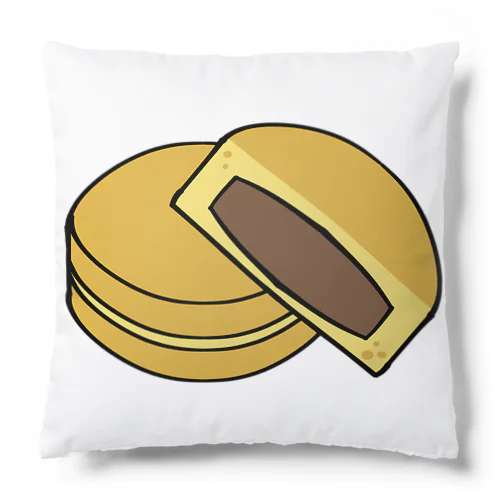 シンプルな大判焼きイラスト Cushion