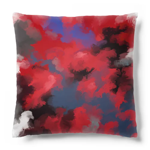 red sky Cushion