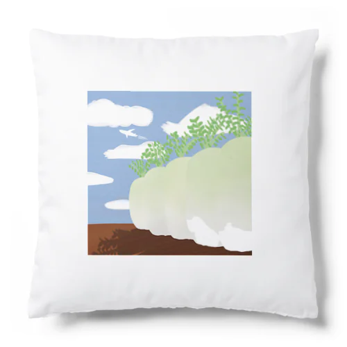 畑の大根 Cushion