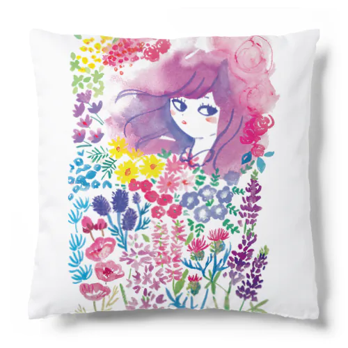 花少女～PURPLE～ Cushion