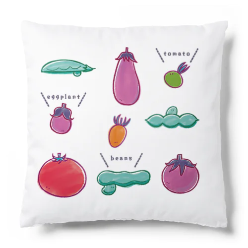 夏野菜たち Cushion