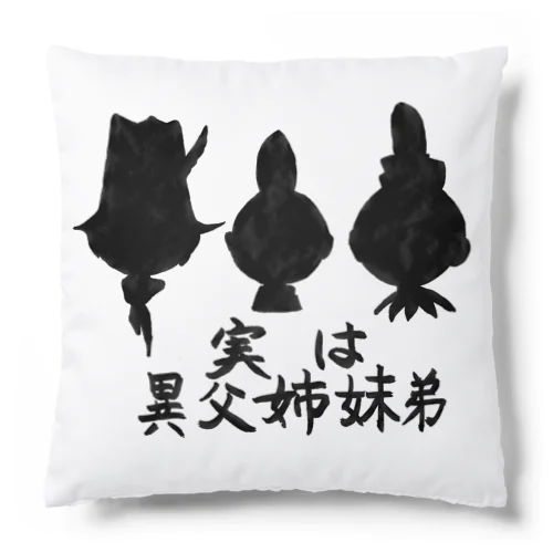 実は異父姉妹弟 Cushion