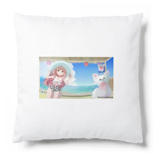 500人記念もかちグッズ　海 Cushion