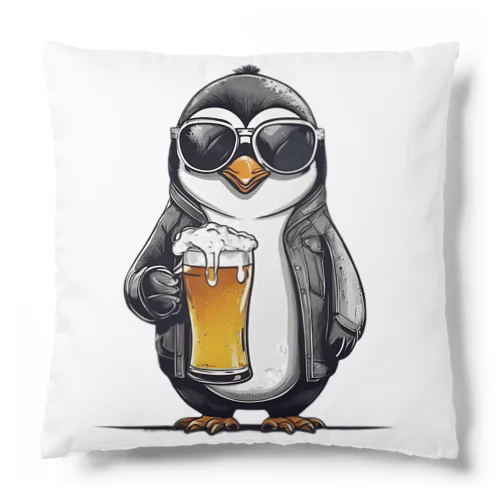 ペンギン村の『ペンビール〜Penbeer〜』 Cushion