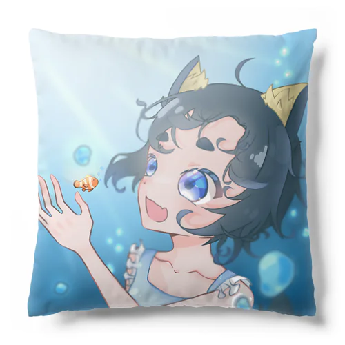 みぃです🍙のクッション(夏バージョン) Cushion