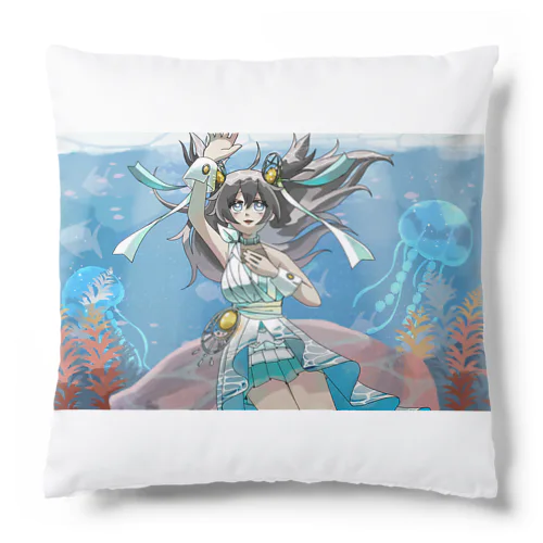 深海の宝石 Cushion