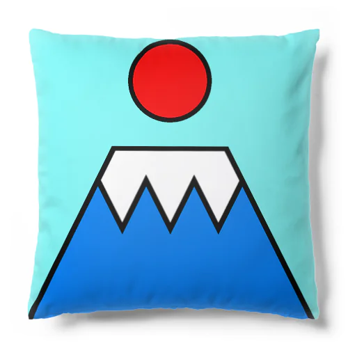 蝦夷の富士山 Cushion