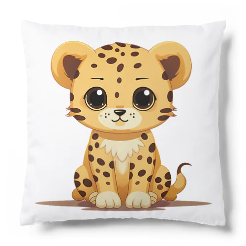 cute cheetah クッション