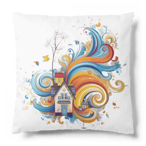 Colorful windy Cushion