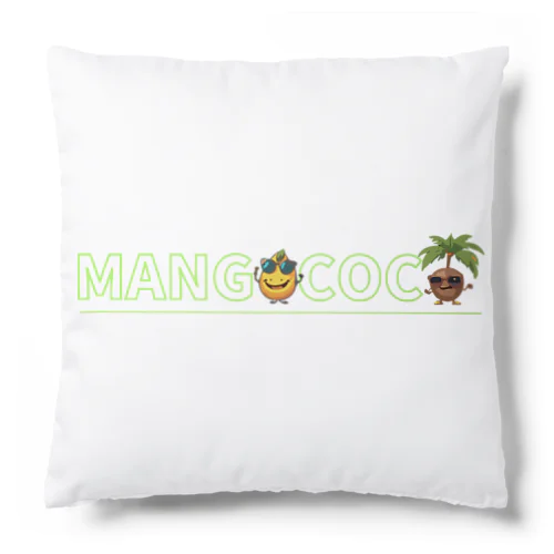 【開店限定価格】Mangococoオリジナルロゴアイテム Cushion