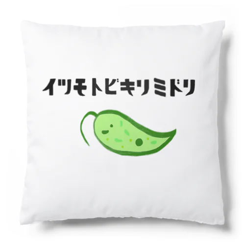 いつもとびきりみどり Cushion